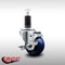 Service Caster 3'' SS Solid Poly Swivel 1-1/4'' Expanding Stem Caster with Brake SCC-SSEX20S314-SPUS-TLB-114 - alternate 4